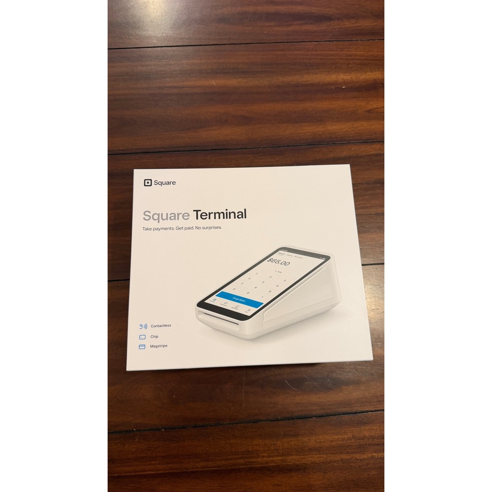Square Terminal SPD2-01 All-in-One Credit Card Reader POS System White
